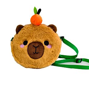 Duke the Capybara Adoramals Crossbody Plush Shoulder Bag Duke the Capybara Adoramals Crossbody Plush Shoulder Bag