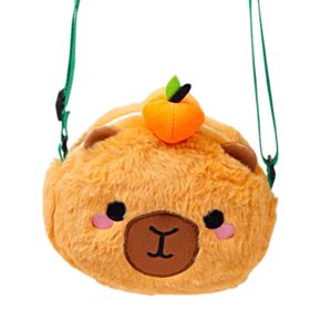 Duke the Capybara Adoramals Crossbody Plush Shoulder Bag