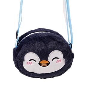 Nico the Penguin Adoramals Crossbody Plush Shoulder Bag