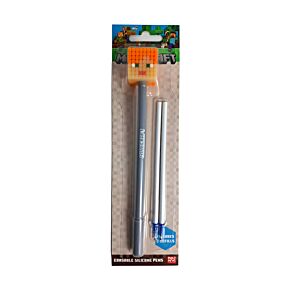 Minecraft Alex Erasable Pen with Silicone Topper