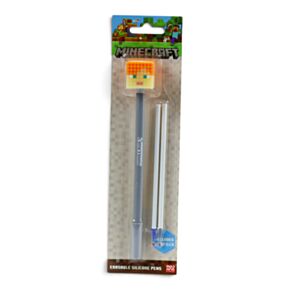 Minecraft Alex Erasable Pen with Silicone Topper