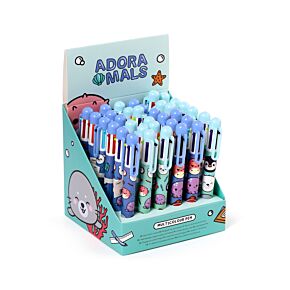 Adoramals Sealife Multi Colour Pen (6 Colours)
