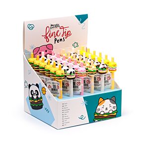 Foodiemals Cute Hamburger Fine Tip Pen