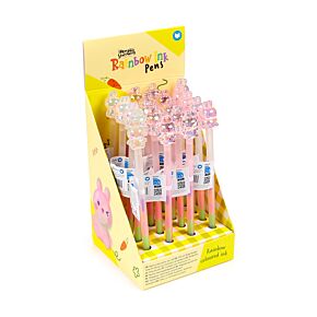 Springtime Bunny Rabbit Rainbow Ink Pen