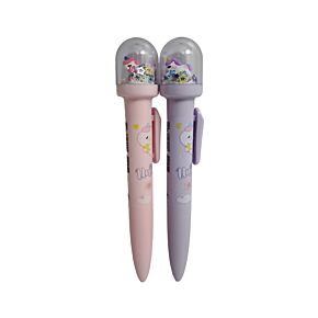 Unicorn Magic Pen with Snowglobe Topper