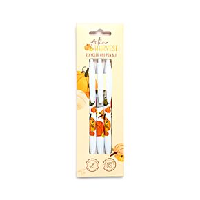 Autumn Harvest Recycled ABS (RABS) Pen Set of 3