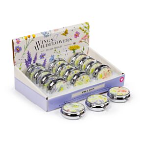 Jan Pashley Wings & Wildflowers Pill Box