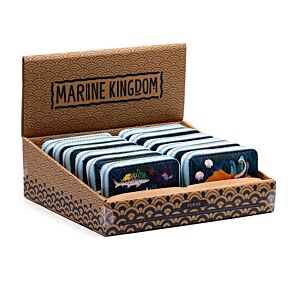 Marine Kingdom Zip Around Small Wallet Purse