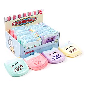 Foodiemals Bubble Tea Plush Mini Change Purse Foodiemals Bubble Tea Plush Mini Change Purse