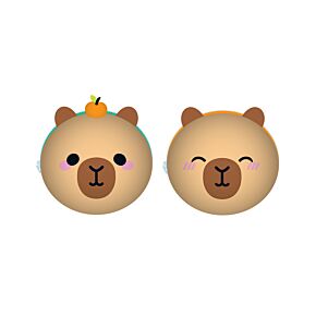 Adoramals Capybara Mini Change Plush Purse Adoramals Capybara Mini Change Plush Purse