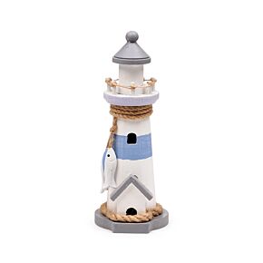 Souvenir Seaside - Lighthouse Figurines White Fish