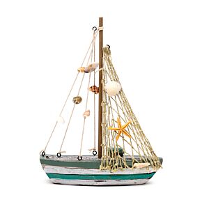 Souvenir Seaside - Sailing Boat Seashells