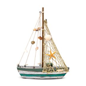 Souvenir Seaside - Sailing Boat Seashells