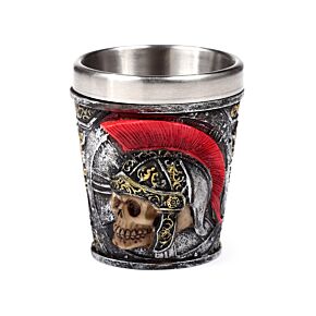 Decorative Roman Soldier Shot Glass