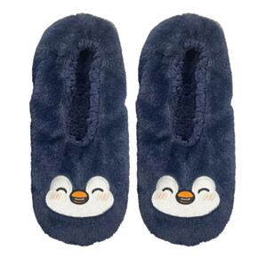 Adoramals Penguin Anti-Slip Plush Slip On Slippers EU39-41/UK6-8