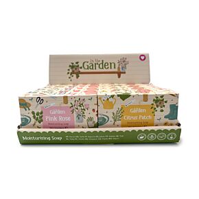 In the Garden Handmade Soap Bar - Pink Rose & Citrus