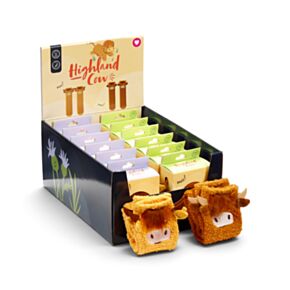 Highland Coo Cow Fluffy Cosy Socks