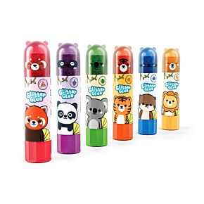 Adoramals Wild Scented Glitter Glue Stick