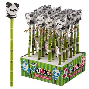 Cute Panda Pencil & Eraser Topper