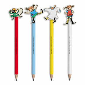 Pippi Longstocking Pencil with PVC Topper