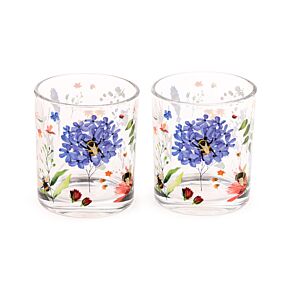 Nectar Meadows Set of 2 Glass Tumblers 250ml