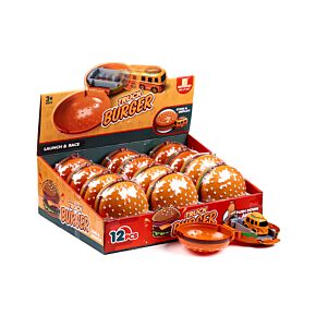 Press & Launch Hamburger Truck Action Toy
