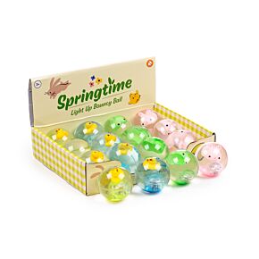Springtime Duck High Bounce LED Flashing Bouncy Ball