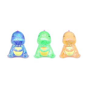 Maltose Squeezy Glitter Dinosaur Stress Toy