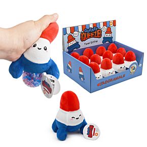 Queasy Squeezies Je t'aime Paris Tour Eiffel Plush Squeezy Toy