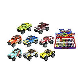 Offroad Jeep 4x4 Car Friction Push/Pull Action Toy