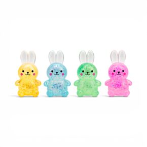 Maltose Squeezy Glitter Springtime Bunny Rabbit & Chick Stress Toy
