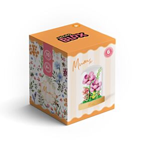 Nectar Meadows Mum Mother&#039;s Day Flower Display Micro Blox Construction Kit