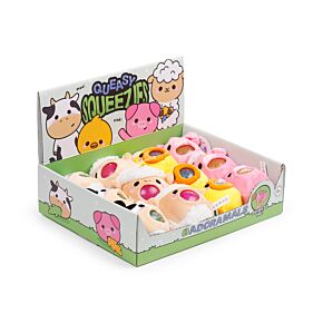 Queasy Squeezies Adoramals Farm Plush Squeezy Toy Queasy Squeezies Adoramals Farm Plush Squeezy Toy