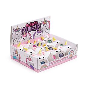 Queasy Squeezies Adoracorns Unicorn Plush Squeezy Toy