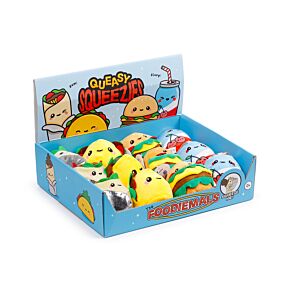 Queasy Squeezies Foodiemals Plush Squeezy Toy Queasy Squeezies Foodiemals Plush Squeezy Toy