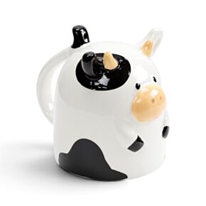Bramley Bunch Farm Cow Upside Down Ceramic Shaped Mug