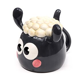 Kawaii Cute Shaun the Sheep Upside Down Ceramic Shaped Mug