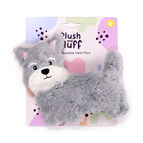 Schnauzer Dog Microwavable Plush Lavender Heat Pack