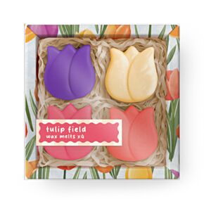 Mother's Day Mum Set of 4 Tulip Shaped Wax Melts