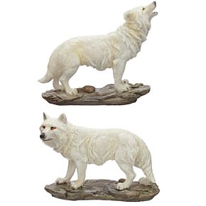 Protector of the North Spirit of the Night Wolf Figurine
