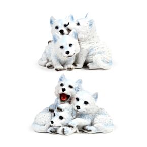 Wolf Puppies Trio