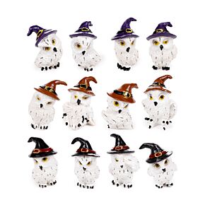 Wise Old Magical Owl World Figures