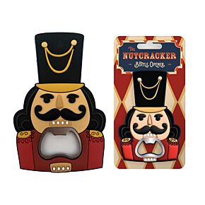 Christmas Nutcracker PVC Bottle Opener
