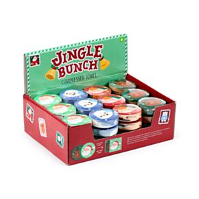 Jingle Bunch Christmas Compressed Travel Towel