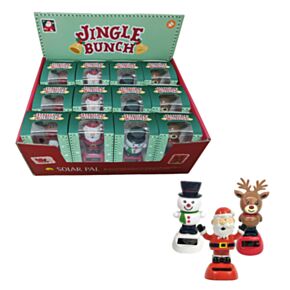 Christmas Jingle Bunch Santa, Snowman & Reindeer Solar Pal
