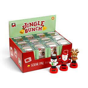 Christmas Jingle Bunch Santa, Snowman & Reindeer Solar Pal