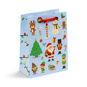 Christmas Festive Friends Gift Bag Medium