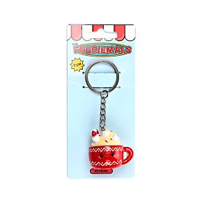 Foodiemals Aspen the Hot Chocolate Keyring