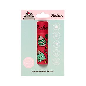 Christmas Pusheen the Cat Paper Stick Lip Balm