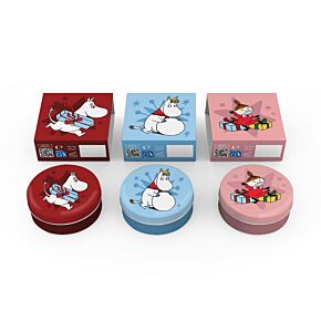Moomin Christmas Lip Balm in a Tin